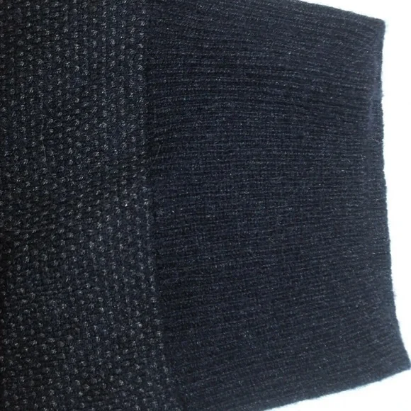 NORDSTROM Men’s Shop Crewneck Wool Sweater Navy Midnight Birdseye NWT $89.50 3XL